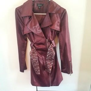 Bebe Maroon Coat